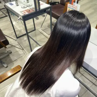 ロング CYM所属・ワンカラー/レイヤー 🩷モエのヘアスタイル