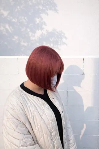 ミディアム カラー Hair  bloom所属・江角 愛理のヘアスタイル