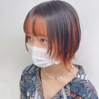 ミディアム カラー 💗爆美女製造機💗 ハイトーン-髪質改善のヘアスタイル