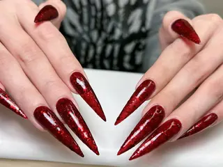 ネイル MoMoA Nail ネイル長さ出し専門店のネイルデザイン