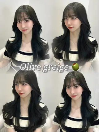 ロング カラー sho/ 名古屋/栄/韓国ヘアのヘアスタイル