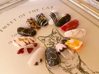 ネイル f'bloom  L’ecrinのネイルデザイン