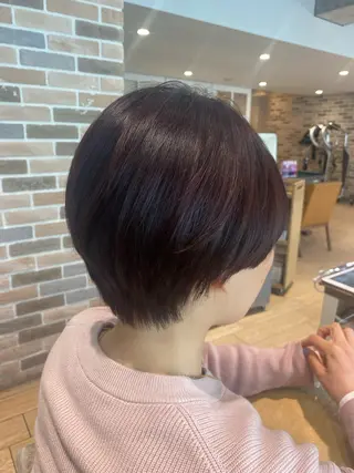 ショート カラー RIHO/愛されモテ /透明感カラーのヘアスタイル