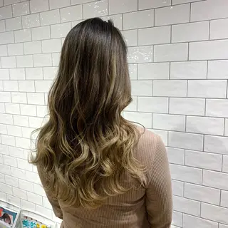 ロング カラー 原山 直人のヘアスタイル