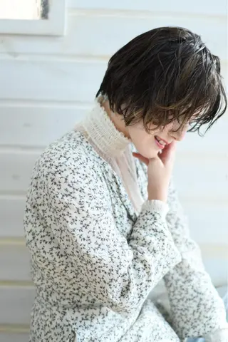 ショート カラー パーマ Graph. （グラフ）立川🪽✨のヘアスタイル