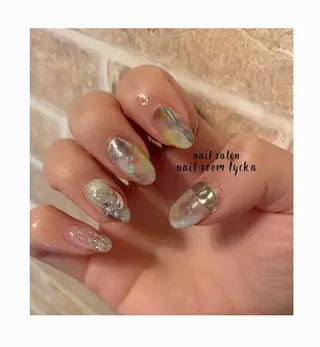 ネイル ﾈｲﾙﾙｰﾑﾘｯｶ 𝐦𝐚𝐲𝐮のネイルデザイン