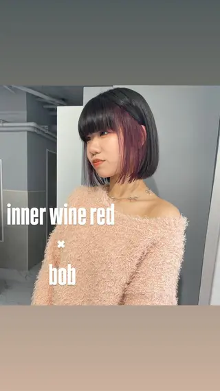 ショート カラー ハイトーン/ボブ /HBL/AYUNAのヘアスタイル