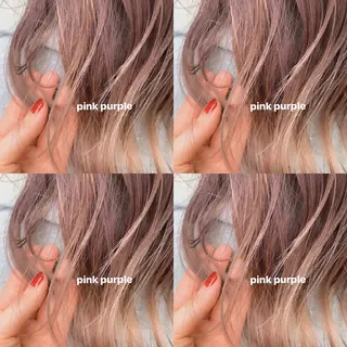 ミディアム カラー 東京の技術を 京都で✂︎🕊️💖のヘアスタイル