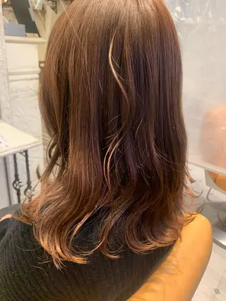 セミロング 小沼采唯👧🏼 海好きオヌちゃんのヘアスタイル