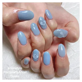 ミディアム ネイル 👑enen style👑のネイルデザイン