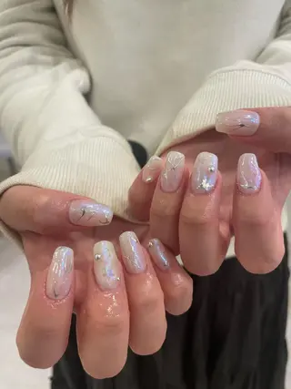 ネイル 束感まつ毛/ネイル/ LED♥KIRARAのマツエク・マツパデザイン