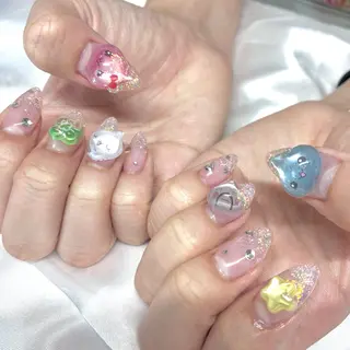ネイル Nail ヌシん家 AKANEのネイルデザイン