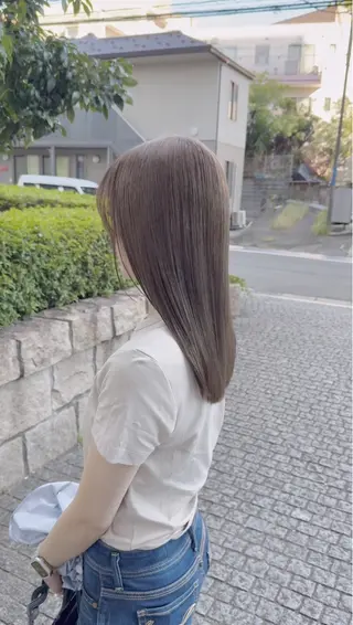 ロング カラー レイヤーカット/ ブリーチカラー/雅人のヘアスタイル