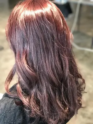 セミロング カラー 🌈ディレクター🌈 徳松優希のヘアスタイル