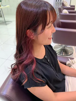 ロング カラー 🌼sunc HINAMI🌼のヘアスタイル