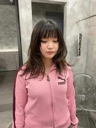 ロング shiba tomomiのヘアスタイル