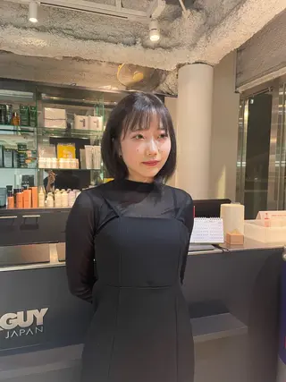 ミディアム レイヤーカット/ 堀匠吾のヘアスタイル