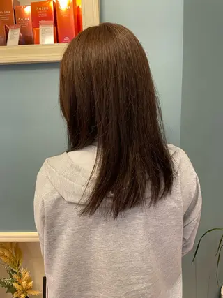 セミロング 3月で掲載終了です BASSA Aikaのヘアスタイル