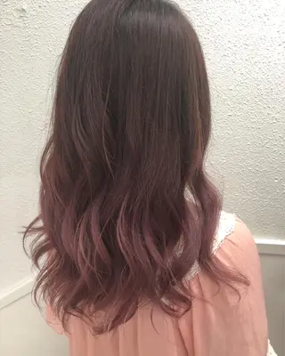 ロング カラー 髪質改善/美髪矯 正ヤマモトハルキのヘアスタイル