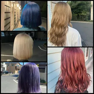 カラー 🪼高評価🪼 💎柴崎の藤咲💎のヘアスタイル