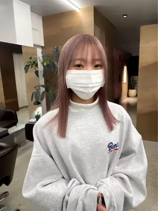 セミロング カラー 関 京磨のヘアスタイル