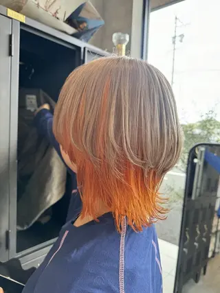 カラー koharu /豊川/Lissのヘアスタイル