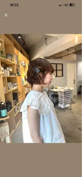 ショート CASANE所属・CASANE Rukaのヘアスタイル