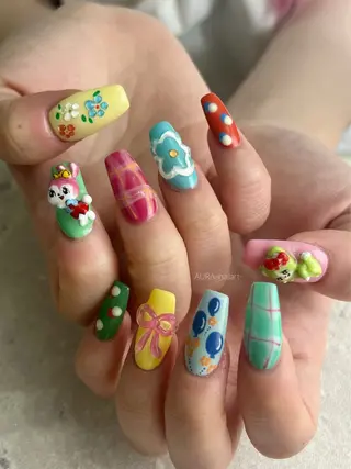 ネイル AURA nailartのネイルデザイン