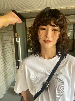 ミディアム GATTACA所属・KEI gattacaのヘアスタイル