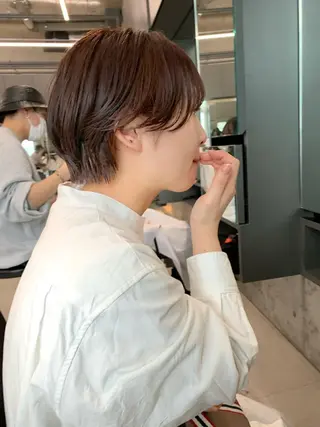 ショート カラー sakoda shunkiのヘアスタイル