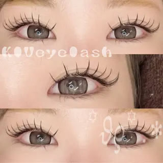 マツエク・マツパ KIU eyelash所属・KIUeyelash ✴︎koharuのマツエク・マツパデザイン