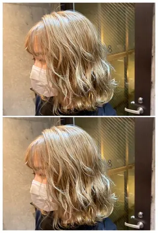 カラー 🪼高評価🪼 💎柴崎の藤咲💎のヘアスタイル