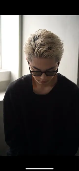 ショート カラー メンズ fifth リュウセイのヘアスタイル