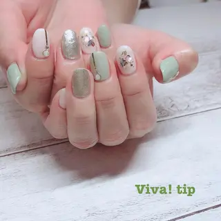 ネイル Viva!tip所属・Viva!tip ビバティップネイルのネイルデザイン