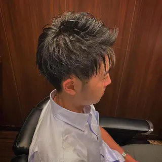 メンズ ヒロ銀座 プレミアムバーバー赤坂店所属・🔥💈恒川 媛音💈🔥のヘアスタイル