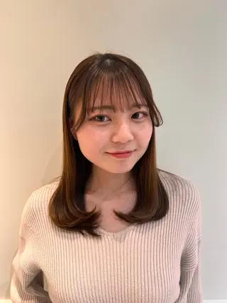 ミディアム 🦋 Saki🦋のヘアスタイル