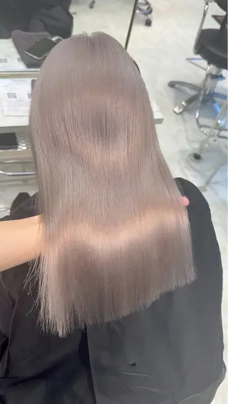 ロング カラー 管野 愛奈のヘアスタイル