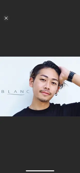 メンズ アイブロウ blanc いとうのマツエク・マツパデザイン