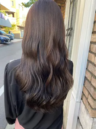 ミディアム カラー お任せヘア☘️☘️ 及川渚のヘアスタイル