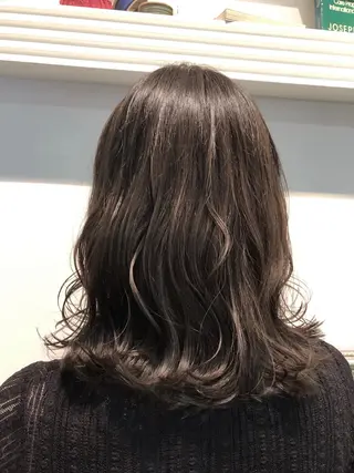 ミディアム カラー 💐パーソナルカラー /市橋加菜💐のヘアスタイル