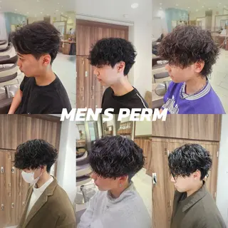 メンズ パーマ パーマ/縮毛矯正/ 韓国ヘア/副店長和田のヘアスタイル