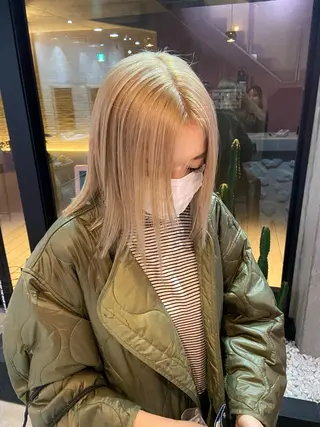 カラー 艶感透明感カラー🤍 hinaのヘアスタイル