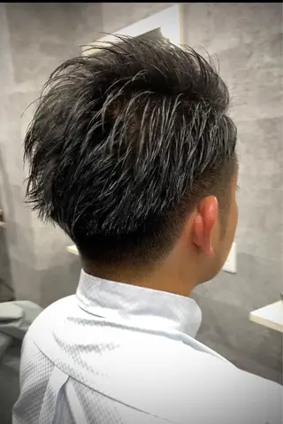 ショート _WHITE所属・黒川 陵のヘアスタイル