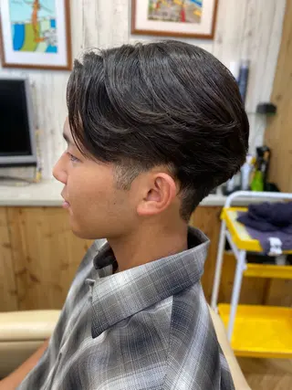 メンズ 藤野 陵平のヘアスタイル