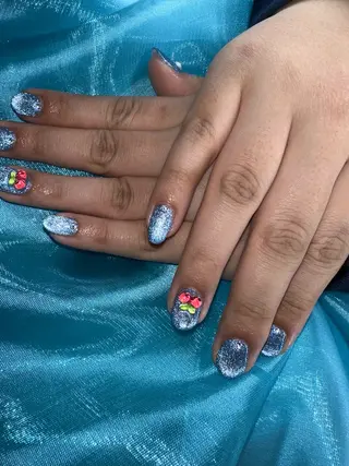 ショート 💙YOKOSUKA NAILS⚓️のネイルデザイン