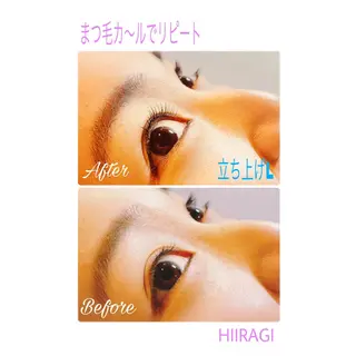 マツエク・マツパ 美容室 HIIRAGIのマツエク・マツパデザイン