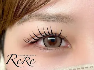 マツエク・マツパ eyelash ReRe 山口小郡店所属・赤木 海香子のマツエク・マツパデザイン