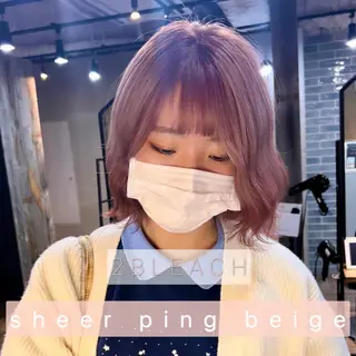 ミディアム カラー Pe Pe所属・🌕PePe　菅 タイシ🌕のヘアスタイル