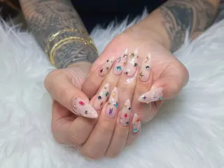 ネイル 【Eclat ｴｸﾗ】nail＆beauty所属・Eclat〔ｴｸﾗ〕 MOEKA𝜗𝜚*のネイルデザイン