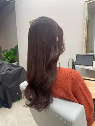 ロング カラー ruen 上通り　髪質改善＆ショートカット所属・💫熊本上通り💫 田口 紗羅のヘアスタイル